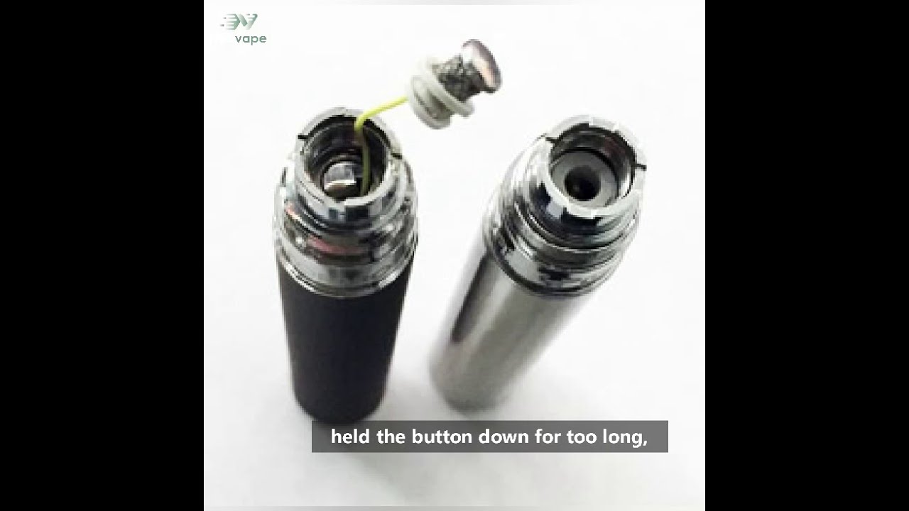 Why does my disposable vape pen keep blinking?