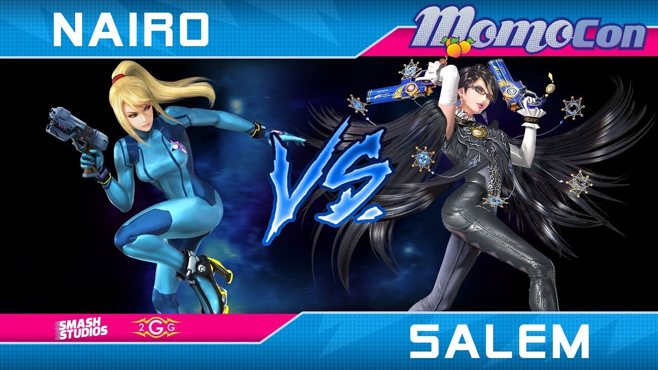Momocon 2018 Smash 4 - NRG | Nairo (Zero Suit Samus) vs. TL | Salem (Bayonetta) Wii U Winners Semis