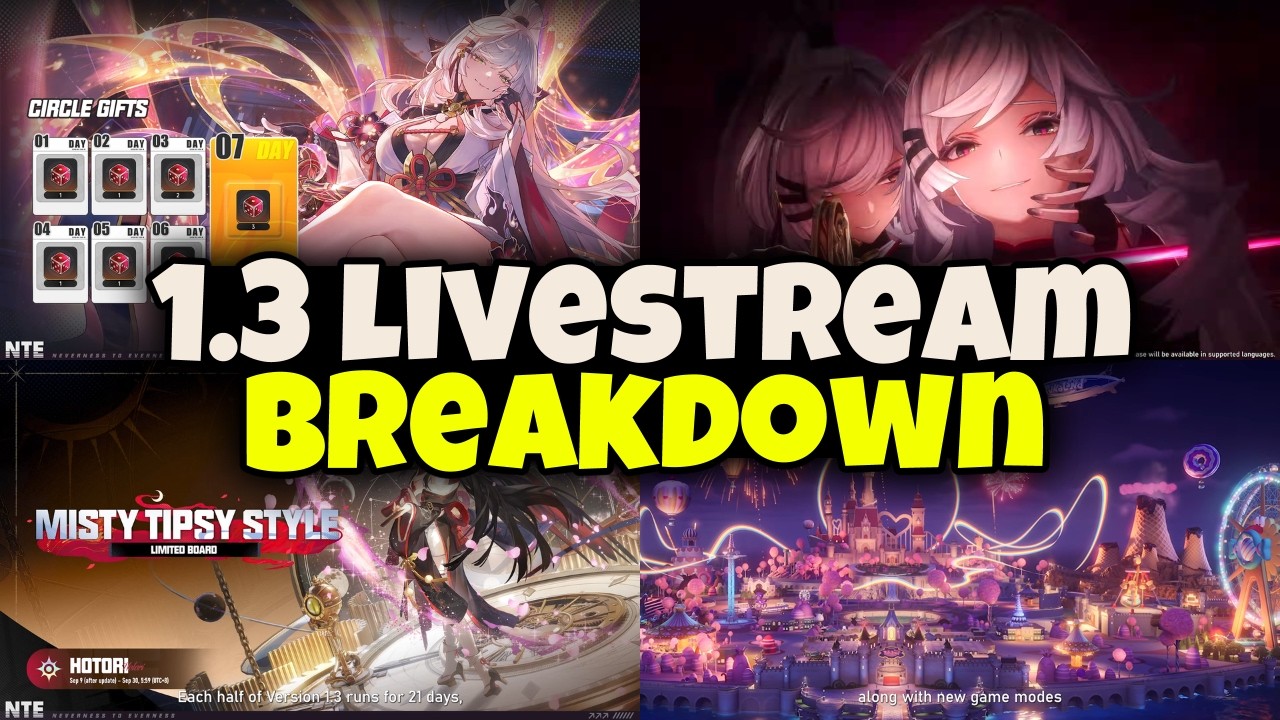 IT'S HUGE!!! 1.3 SPECIAL PROGRAM FULL RECAP - RERUNS, FREE PULLS & NEW CODES! [NTE]
