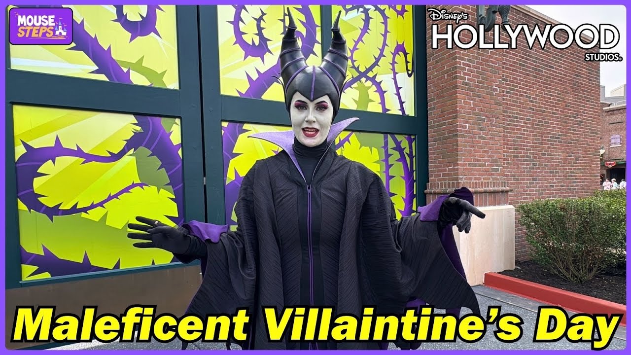 Maleficent Meet and Greet on Villaintine’s Day at Disney’s Hollywood Studios - Walt Disney World
