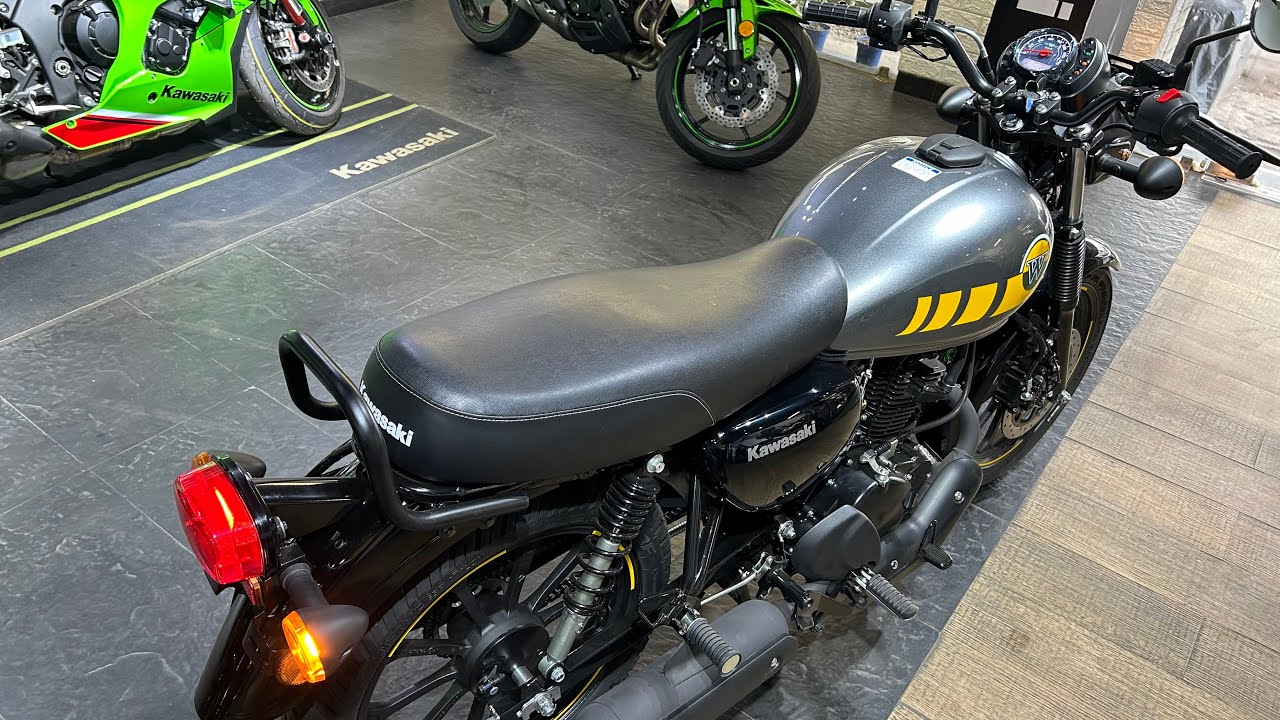 2024 Kawasaki W175 Street OBD-2 Details Review | On Road price New Changes Mileage