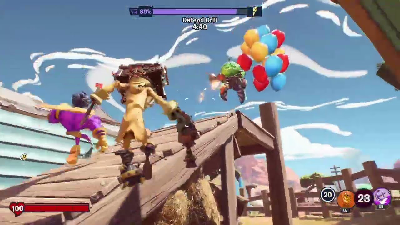 PvZ BFN PvP XBOX gameplay