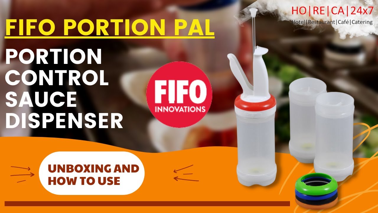 Portion Pal Portion Control Sauce Gun | Dispenser Exact Amount Of Sauce in  Each Press
