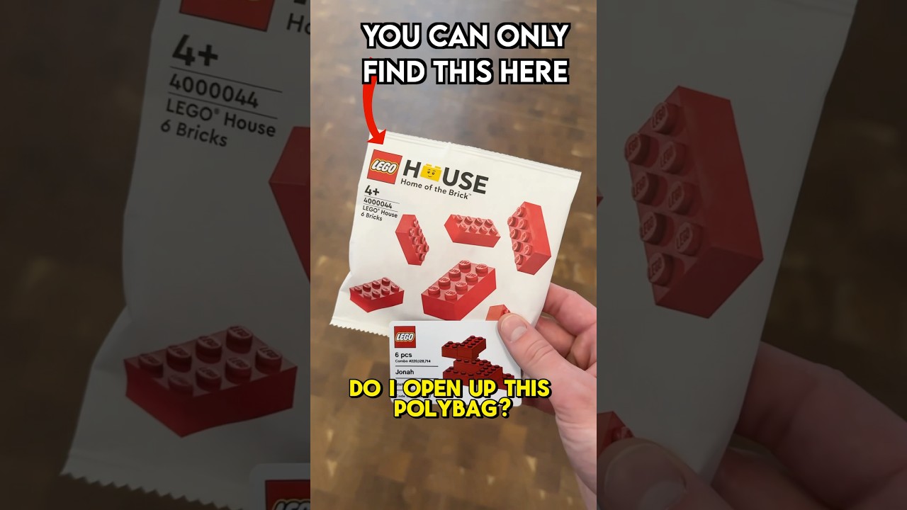 этот полиэтиленовый пакет LEGO можно найти ТОЛЬКО ЗДЕСЬ&hellip; #lego