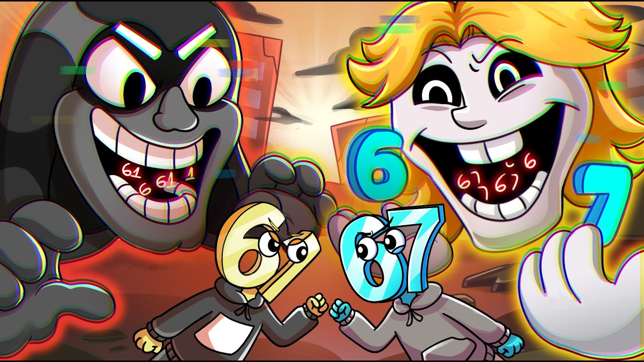 61 VS. 67: WAR of the NUMBERS?! Cartoon Animation