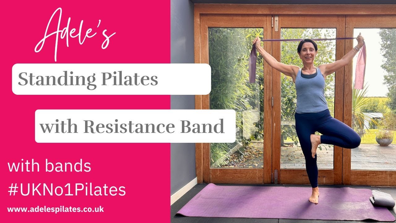 Пилатес стоя с эластичной лентой #UKNo1Pilates