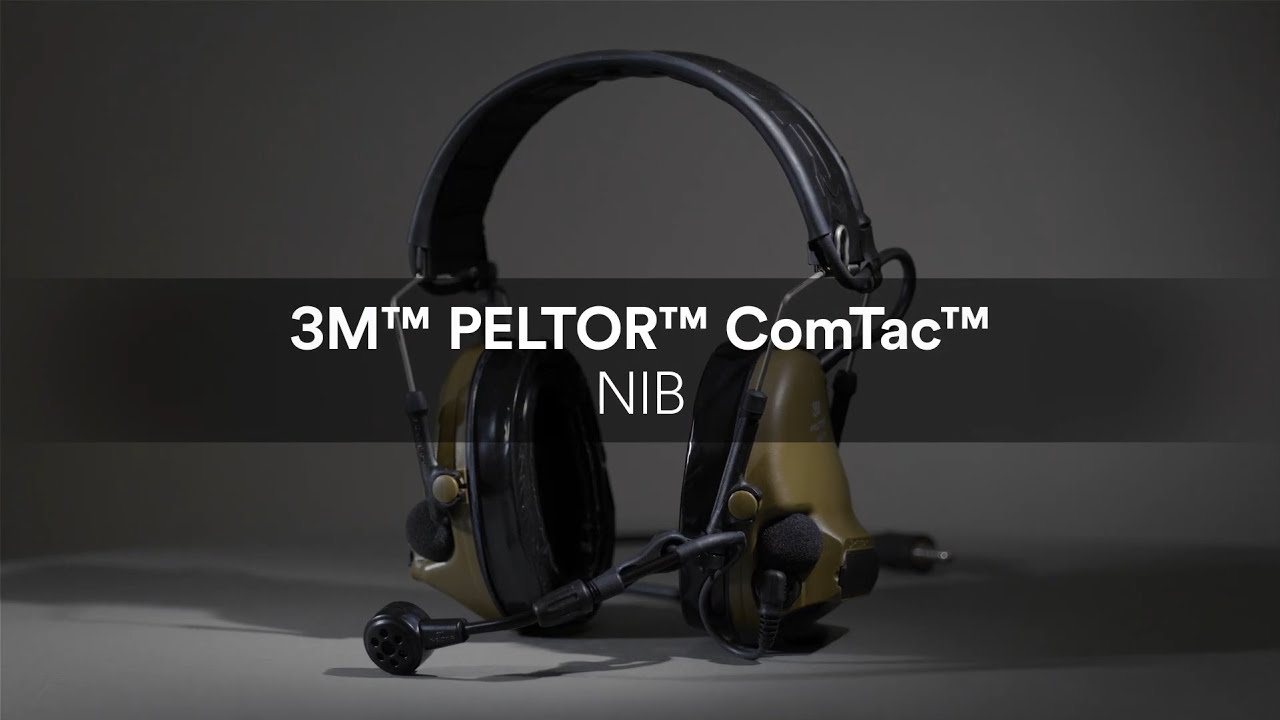 3M PELTOR ComTac Headsets Overview of NIB Functionality