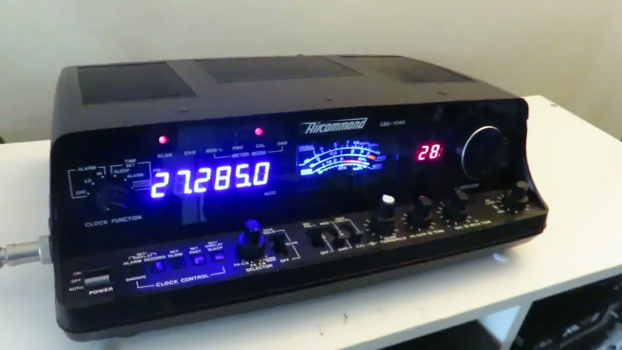 AirCommand SSB CB Radio - Upgraded AM only CB, made by Marantz