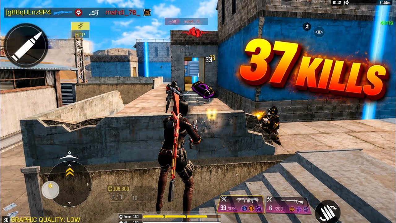 37 KILLS SOLO VS SQUAD CALL OF DUTY MOBILE BATTLE ROYALE FULL GAMEPLAY