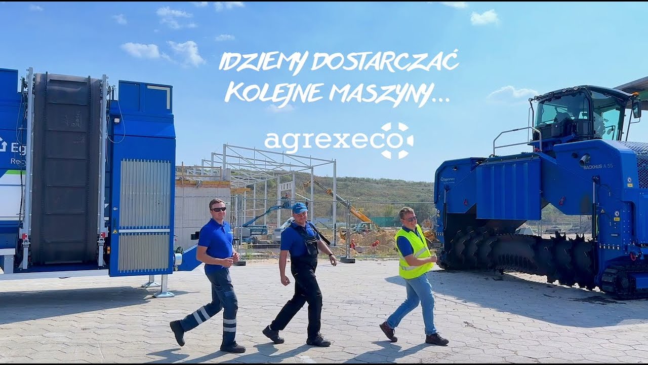 Dostawa 3 maszyn Eggersmann do kompostowni - przesiewacz gwiaździsty STAR SELECT