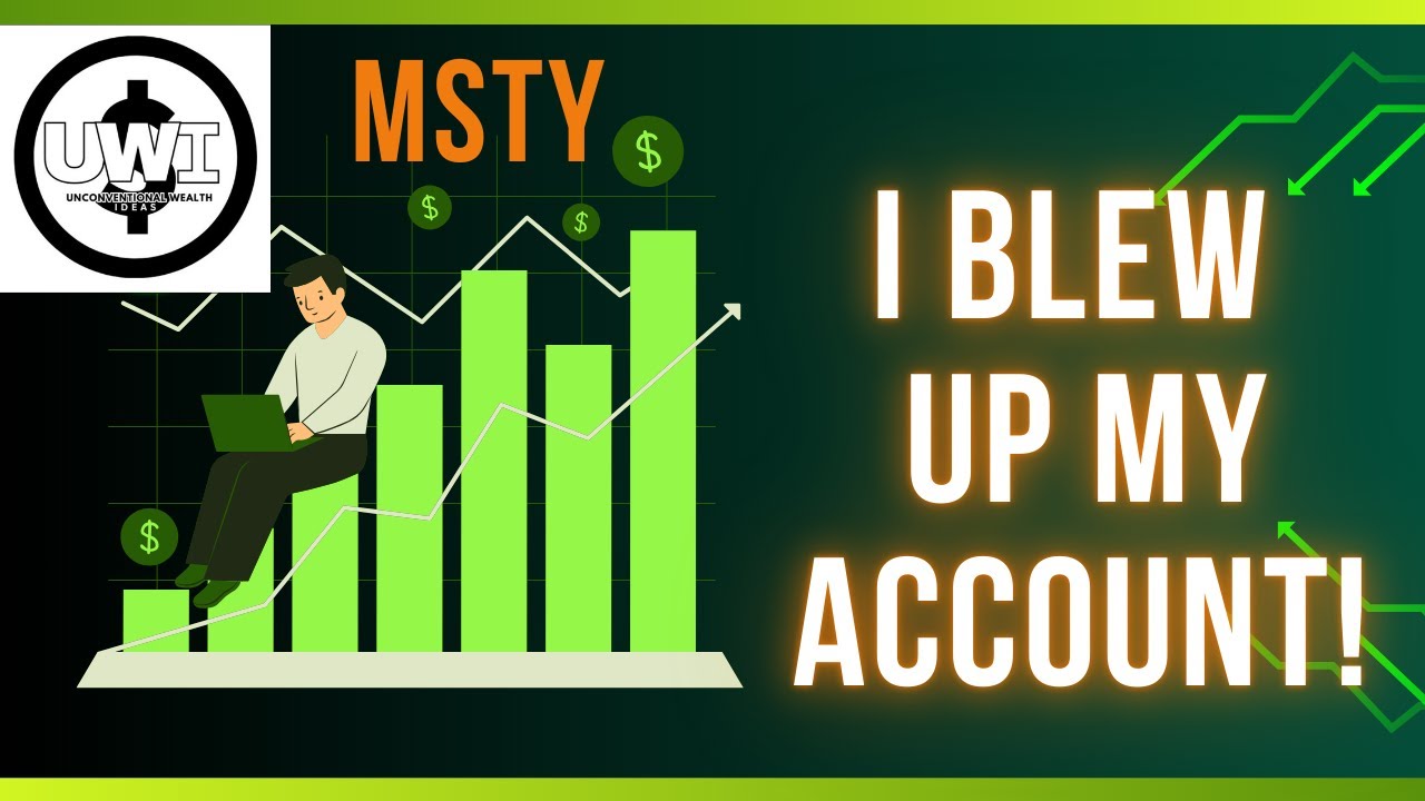 I Blew Up My Account Because I Broke Todd's Rules! (Dividend Investing with Yieldmax MSTY) #fire