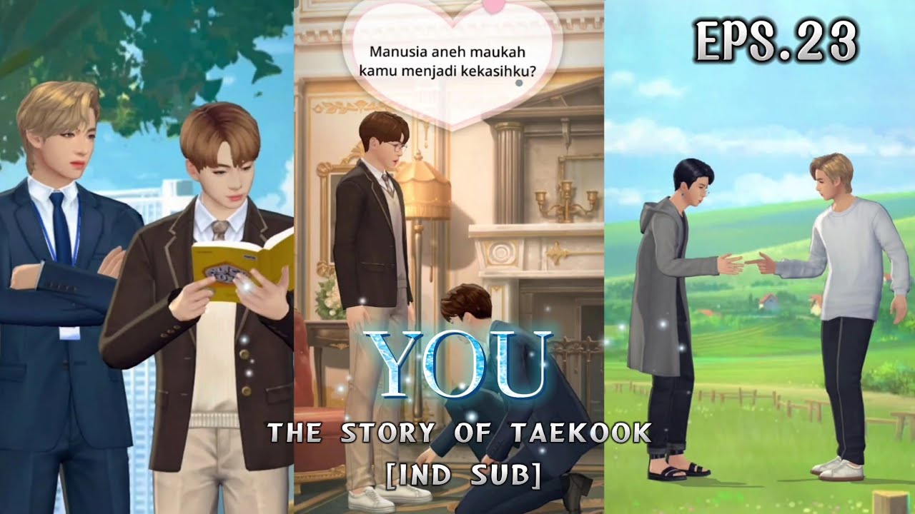 Sub Indo: YOU~ Episode 23 || Taekook || BTS UNIVERSE STORY