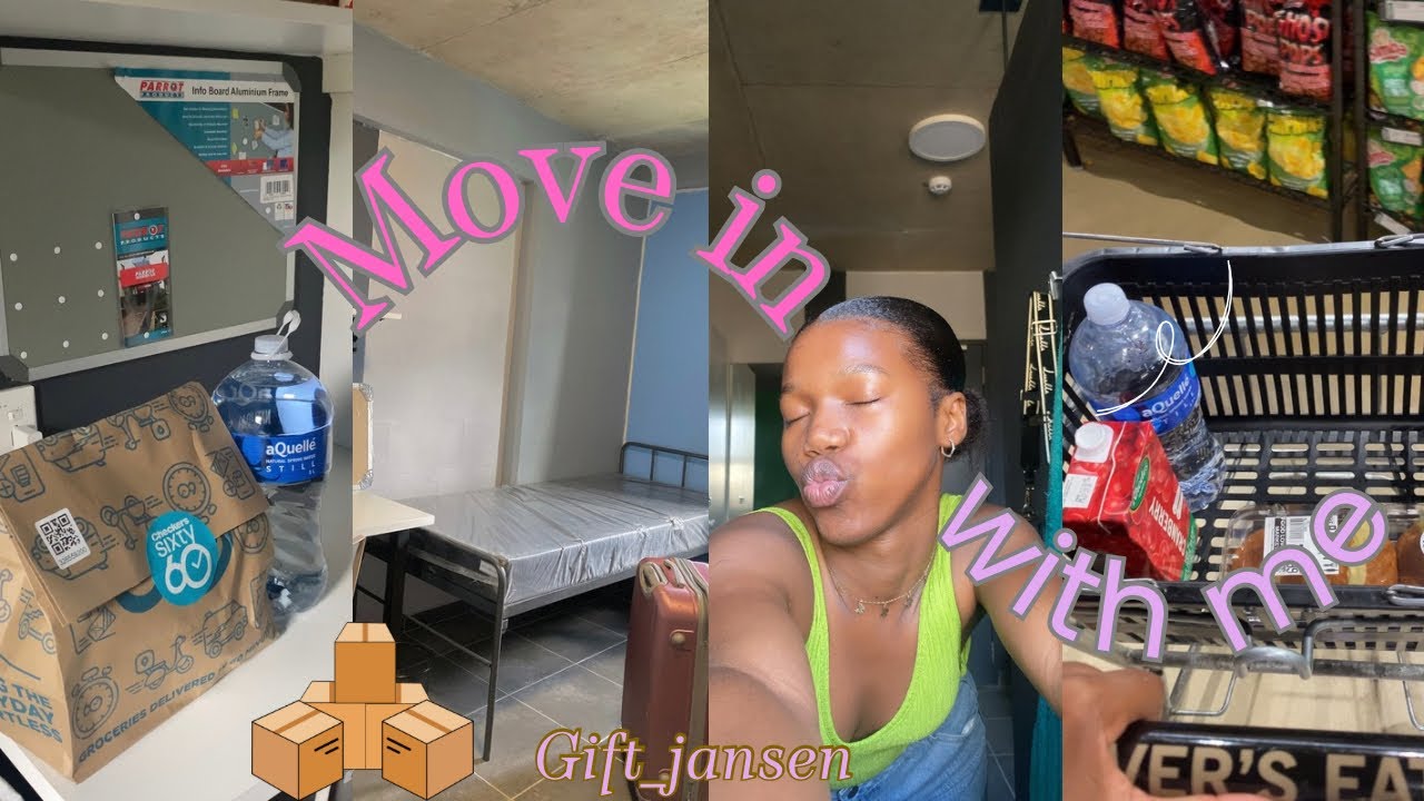 Move in with me to Res | shopping | cleaning & many more .  #moveinvlog #studentlife #univlogs