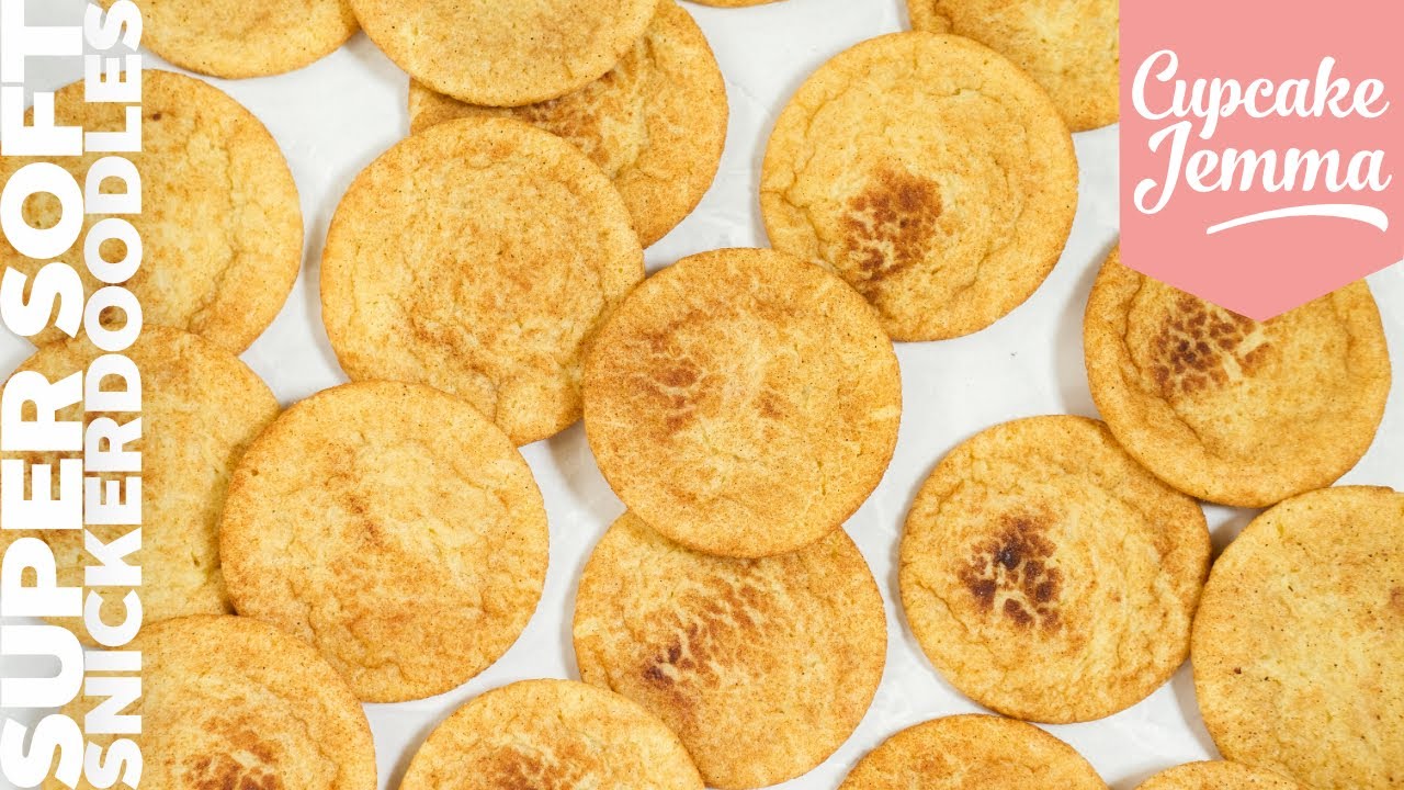 The Very Best Snickerdoodle Recipe | Cupcake Jemma