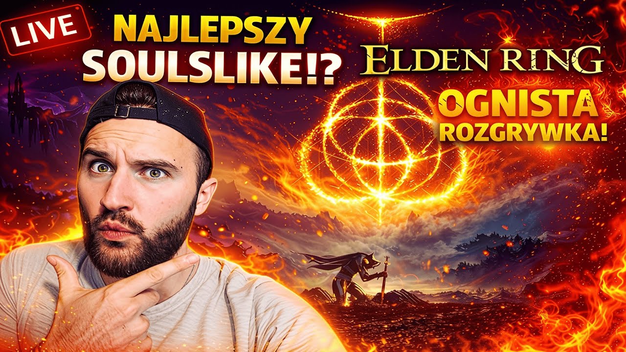 🔴 ELDEN RING [NA ŻYWO] 🔴⚔️