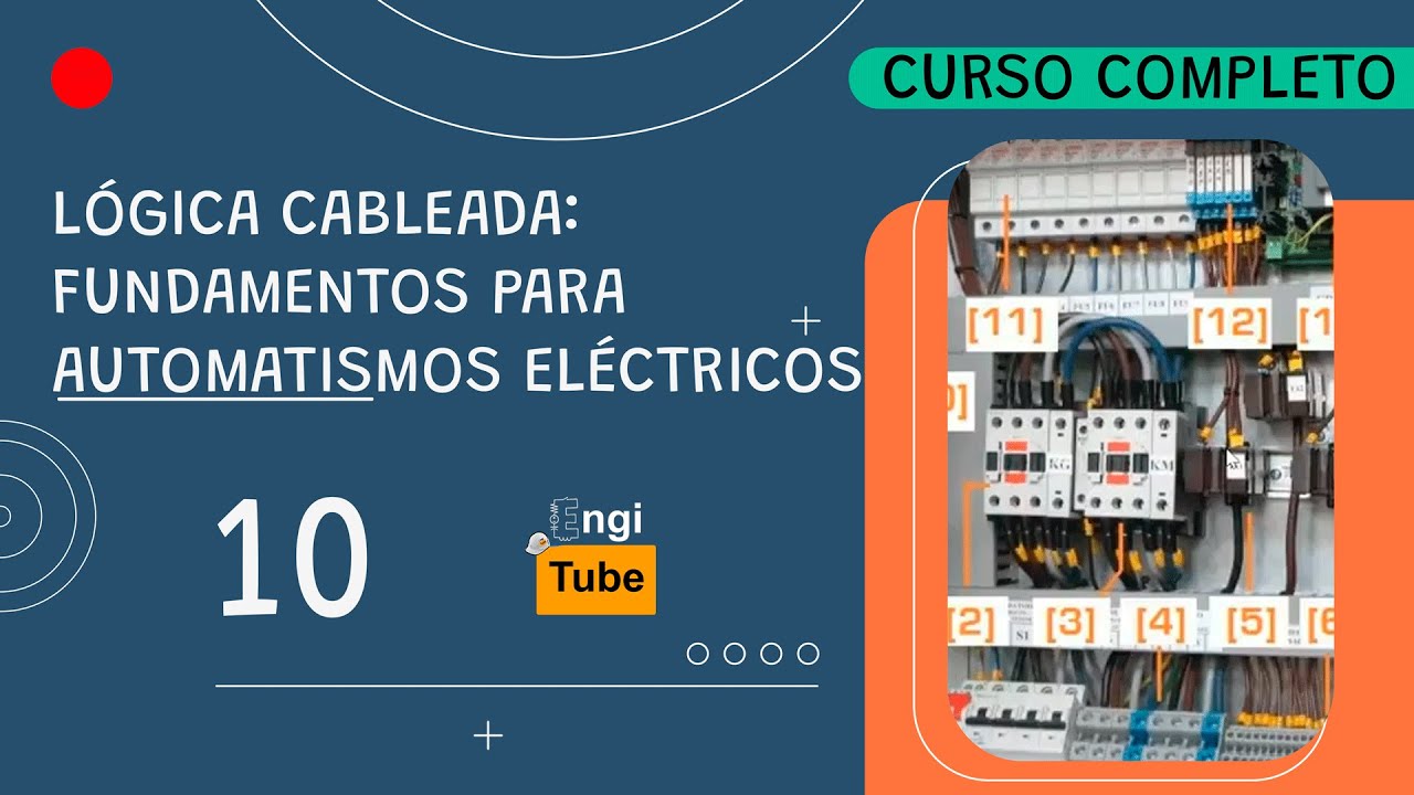 🛑 Lógica Cableada: Circuito de potencia (Circuitos Trifásicos Estrella Delta)