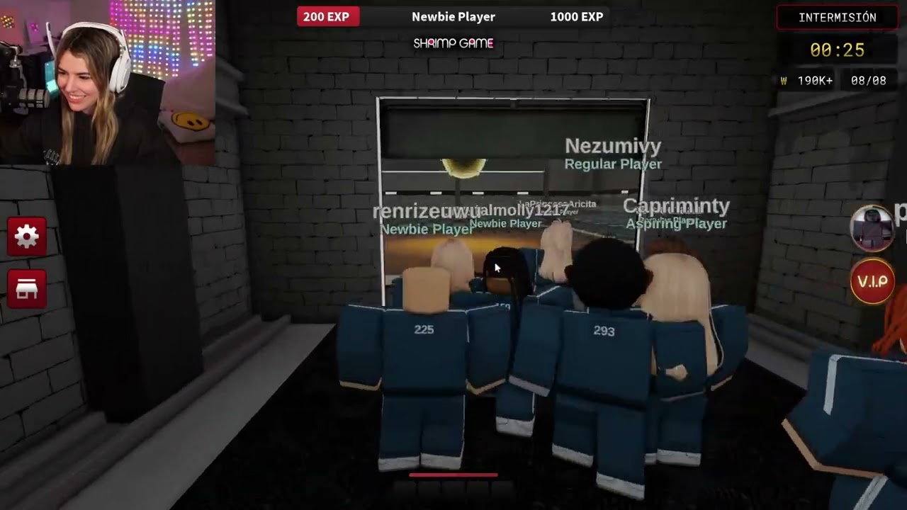 Rivers Juega El Juego del Calamar en Roblox con Ari CrystalMolly Rociodta Renrize Caprimint Nezumi