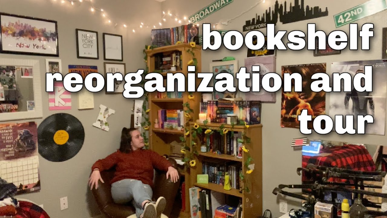 !!!!!!!!!BOOKSHELF REORGANIZATION & TOUR & UNHAUL!!!!!!!!!!