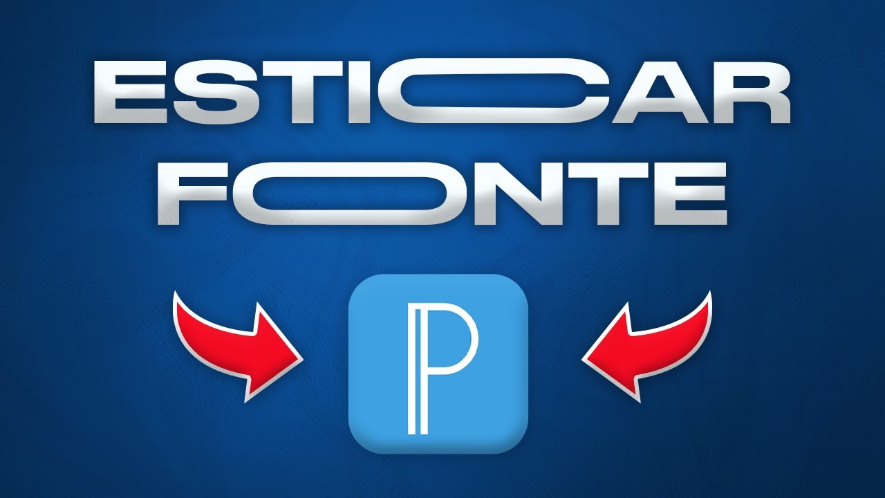 COMO FAZER LETRA ESTICADA PELO CELULAR | FONTES STRETCH