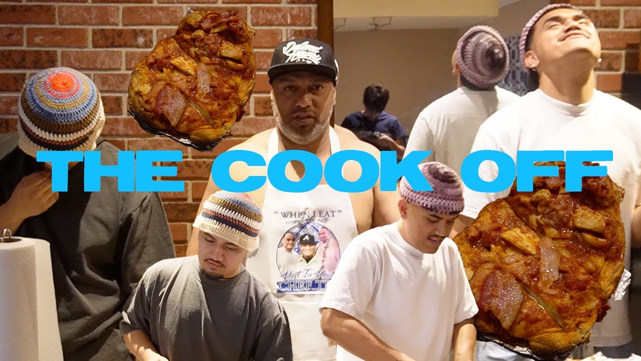 PIZZA COOK OFF: LOSER GETS NECK SLAPS!