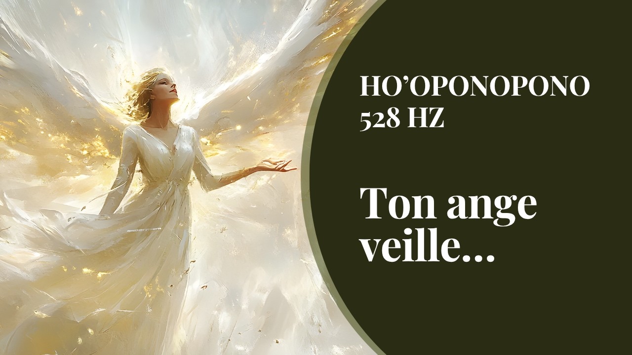 « Ange gardien, douce compagnie 528 Hz – Mantra Ho’oponopono de l'amour et du guidage »