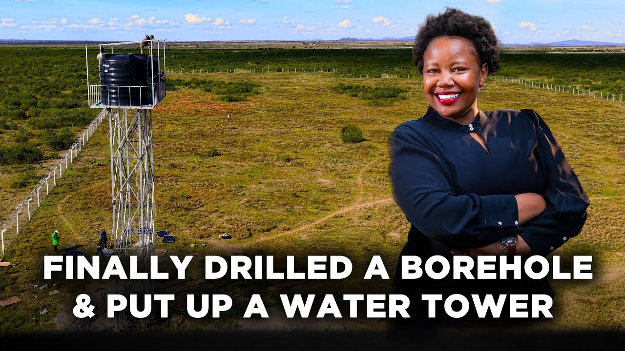 All the Steps We Took to Drill a Borehole, Set Up a Water Tower, and Mistakes to Avoid | Lynn Ngugi
