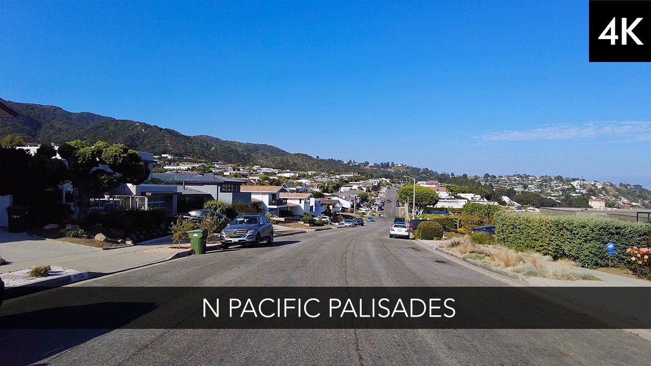 Quick Drive Thru N Pacific Palisades BEFORE the Devastating Fire!