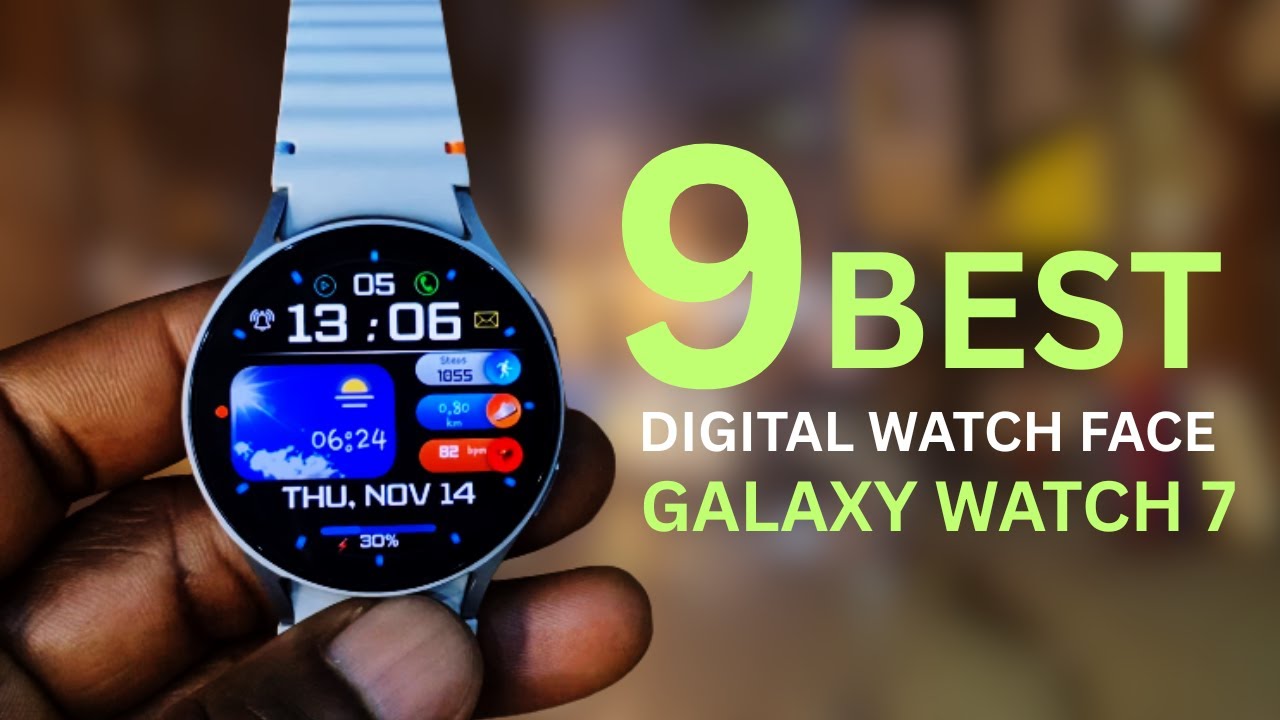9 лучших цифровых циферблатов для Galaxy Watch 7 и Galaxy Watch Ultra