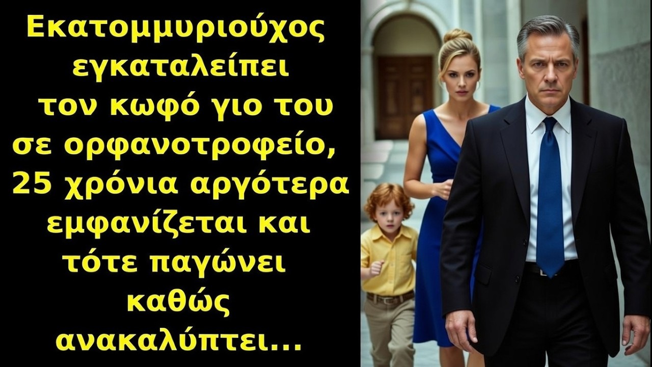 Εκατομμυριούχος εγκαταλείπει τον ΚΩΦΟ γιο του σε ορφανοτροφείο — 25 χρόνια μετά εμφανίζεται