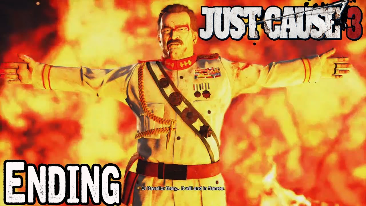 Just Cause 3 Ending and Final Boss - General Di Ravello Boss Fight