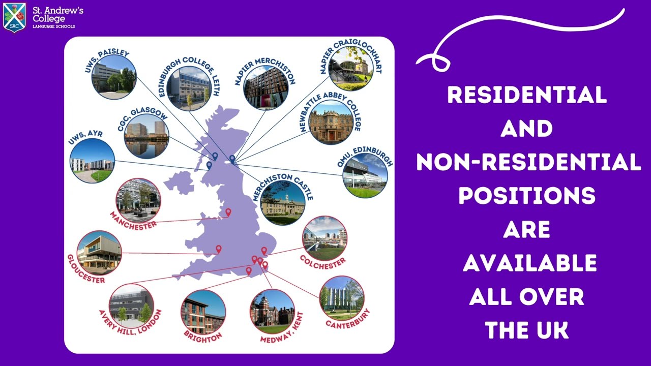 Work with Us - St Andrew's College Languages Schools