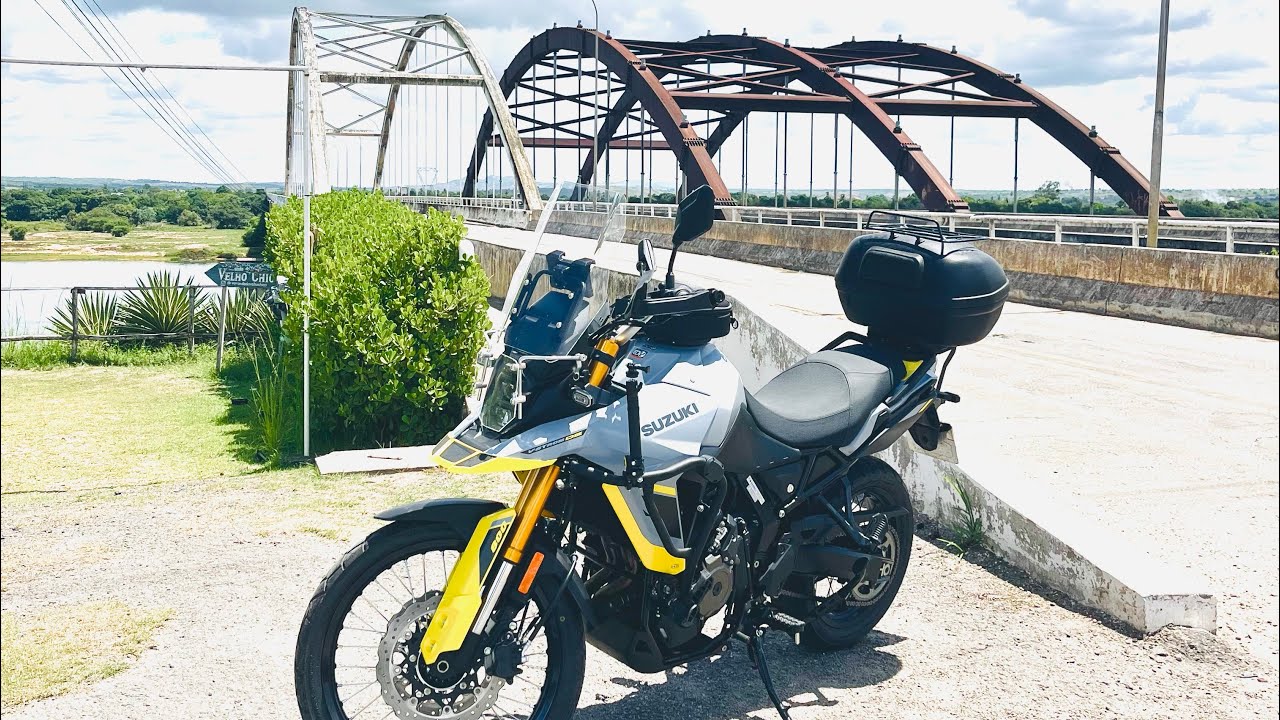 Primeira viagem na  vstrom 800De