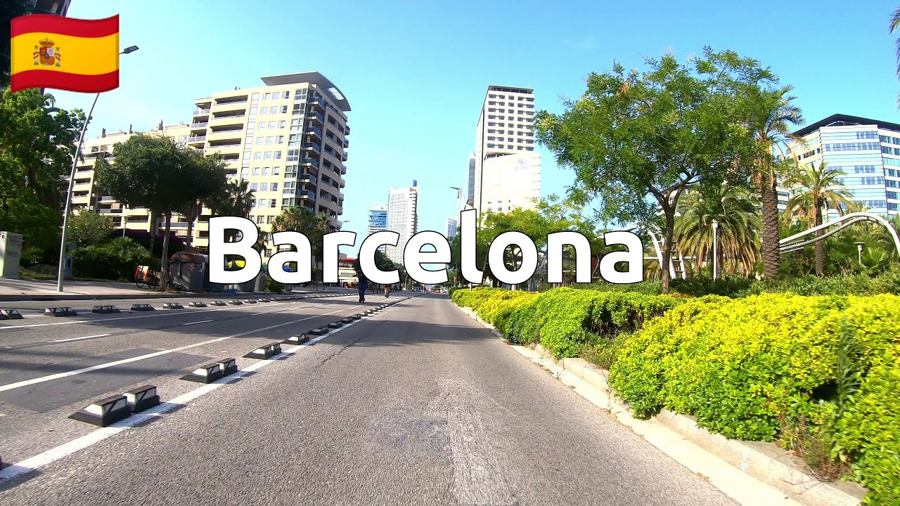 🇪🇸 Barcelona, Spain, 2020 midday drive #2