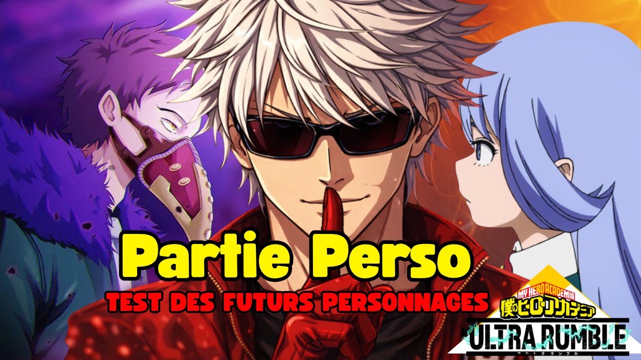 [LIVE🔴] ON TESTE LES FUTURS PERSO EN AVANCE ! (Nejire, Overhaul,...)😱🤫 (Partie Perso)