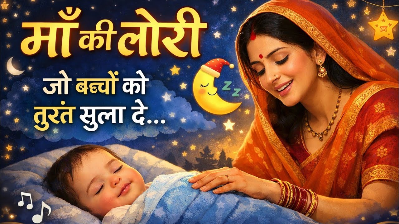 सो जा मेरे लाडले 🌙 | प्यारी माँ की लोरी | Baby Sleep Lullaby in Hindi