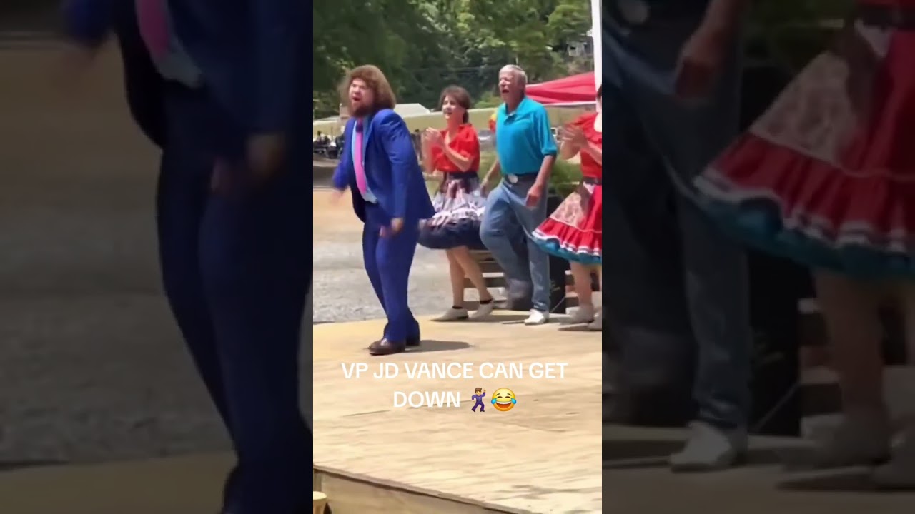 VP JD VANCE CAN GET DOWN 🕺