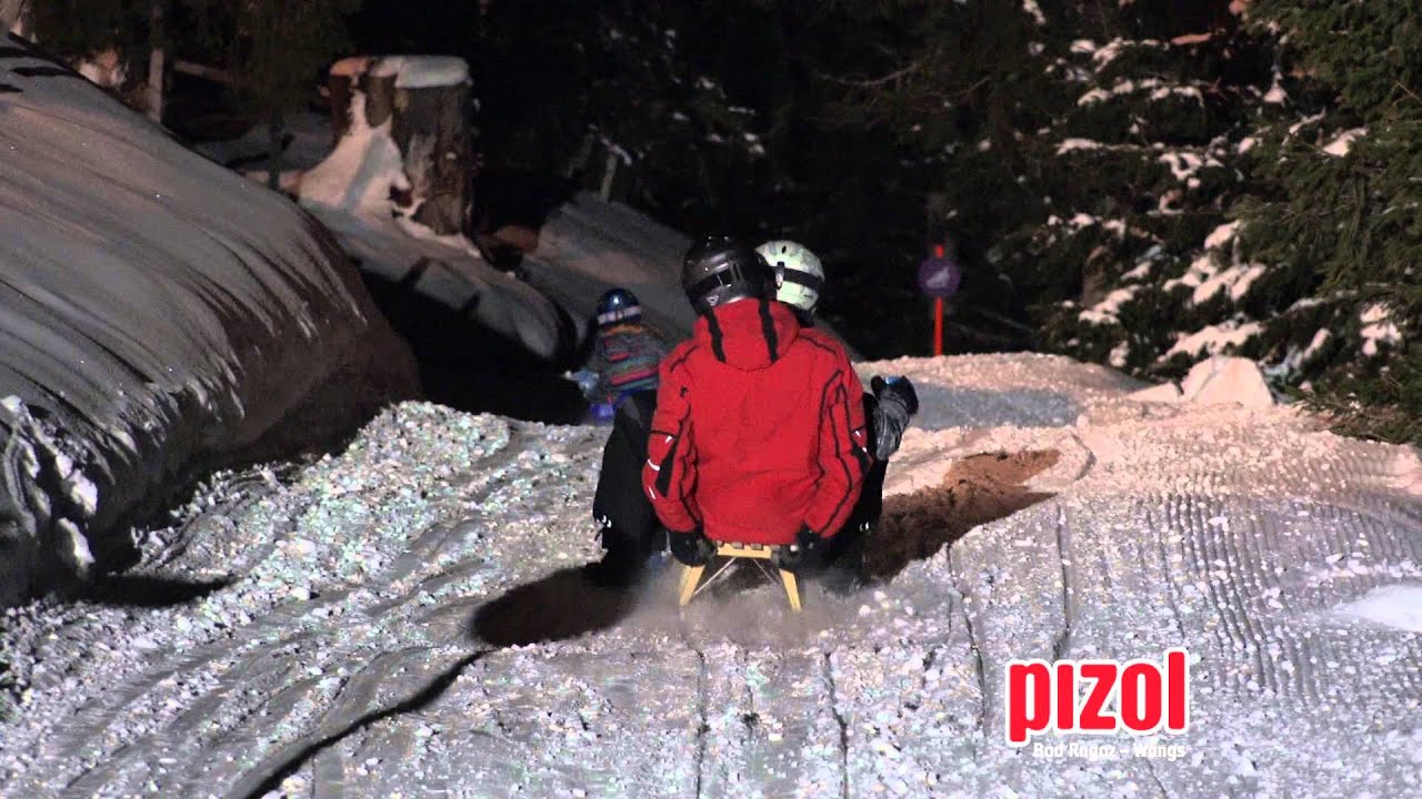 Nachtskifahren & Nachtschlitteln am Pizol