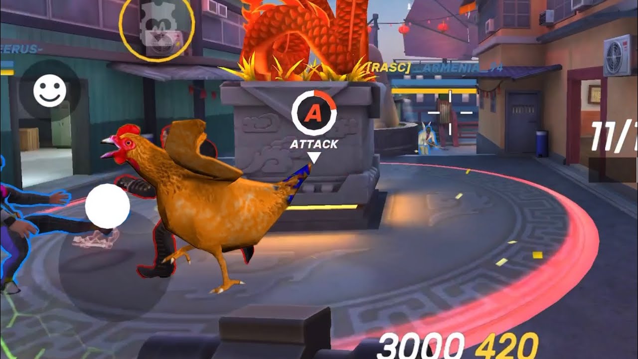 RASC vs CHICKENmaster - No consumables AIM OFF HIGHLIGHTS - GOB
