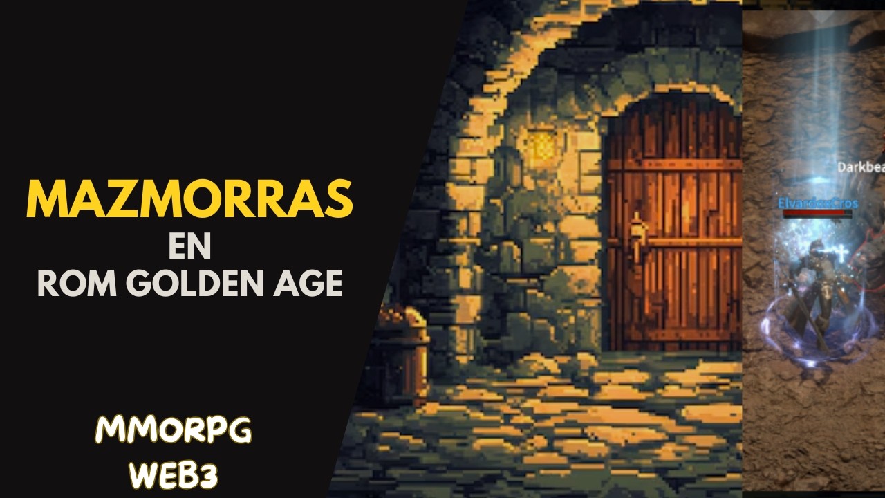 MAS RECURSOS, MAS MAZMORRAS | ROM GOLDEN AGE | #romgoldenage #crossgamechain
