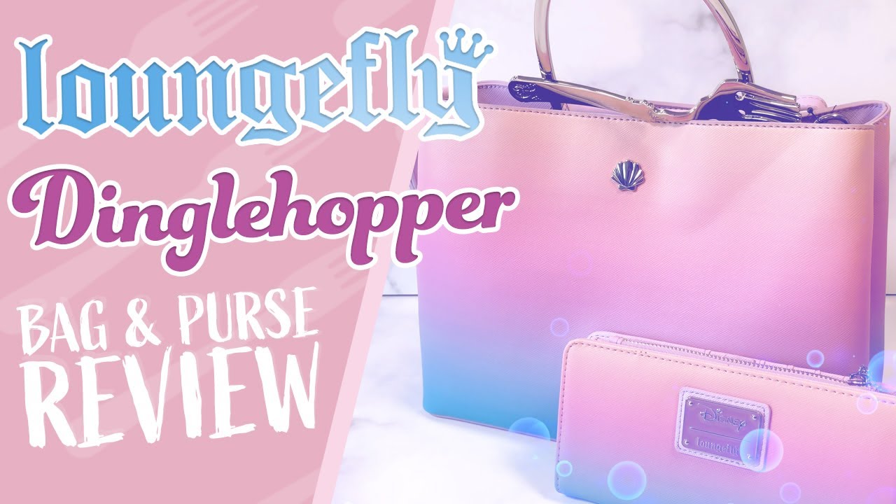 #Loungefly Disney The Little Mermaid Dinglehopper Handbag and purse review
