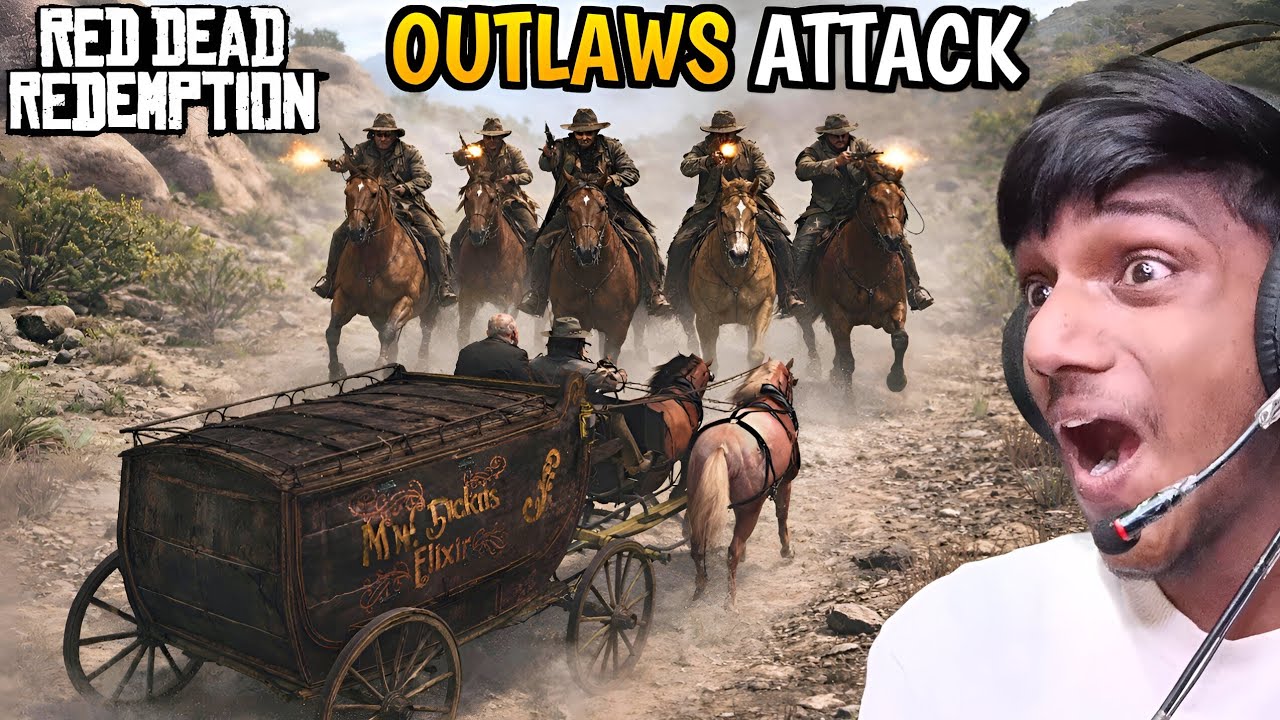 Outlaws Attacked Nigel West Dickens! | Red Dead Redemption Hindi Gameplay