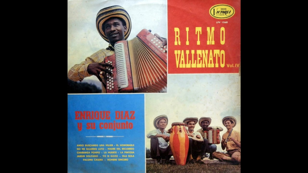 ENRIQUE DIAZ Y SU CONJUNTO 1971 RITMO VALLENATO VOL.IV (ALBUM COMPLETO)