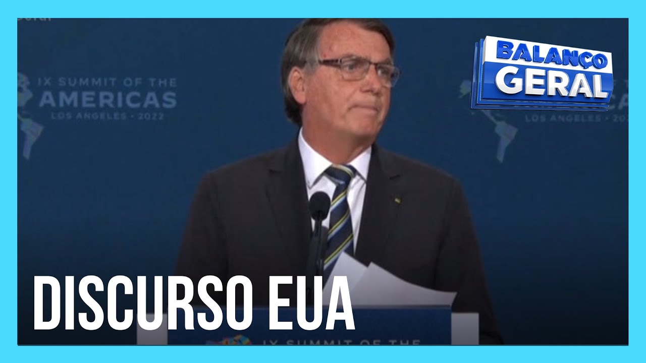 Bolsonaro discursa nesta sexta-feira (10) na Cúpula das Américas, nos EUA
