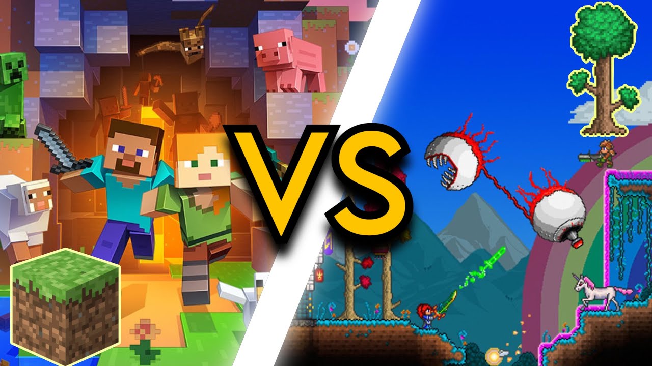Minecraft vs Terraria, Why One of Them is SO MUCH Better