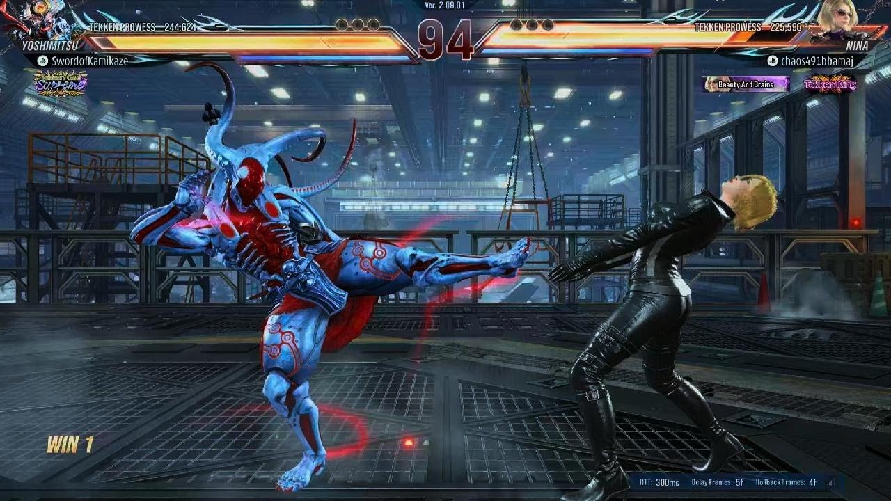 Yoshimitsu Taking over Nina
