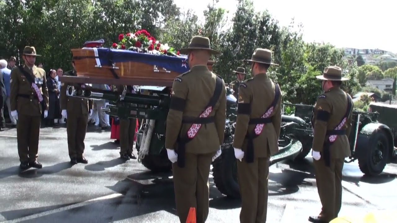Battle of Long Tan Veteran Morrie Stanley's Funeral Service