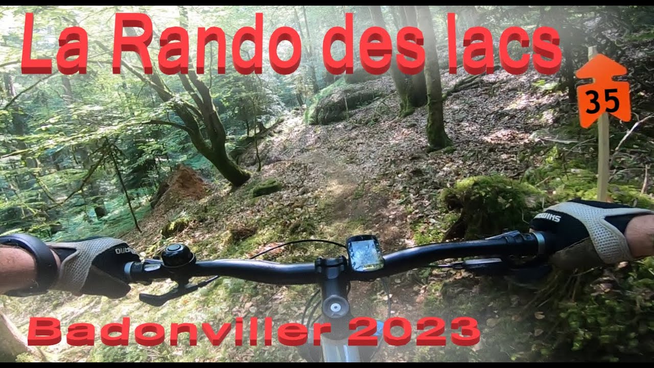 VTT La Rando Des Lacs. Badonviller 2023 35kms. VTT XC MTB
