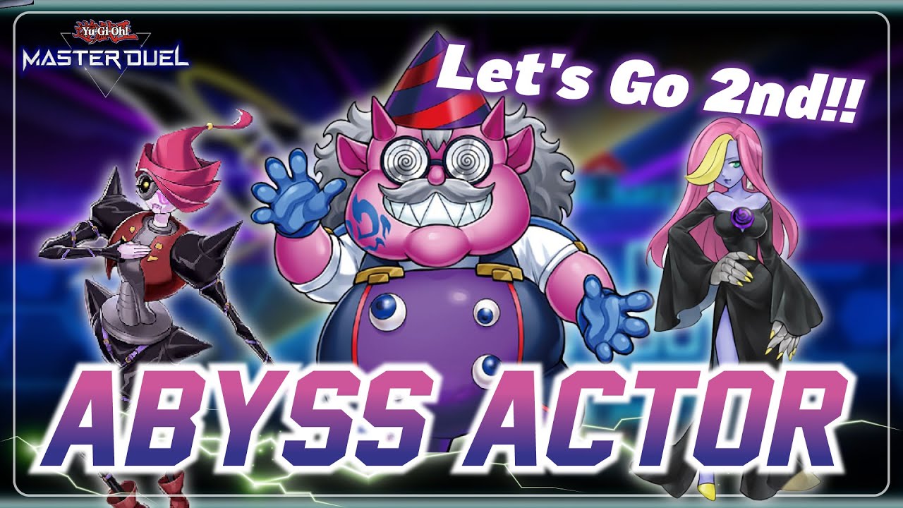 TOP DECK for XYZ/LINK FESTIVAL! Abyss Actor Going 2nd !! | Master duel 2024