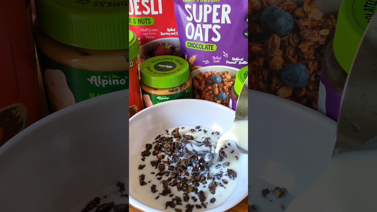 Healthy Alpino Chocolate Oats Milk Recipe 😊😘 #odisha #viral #shorts #alpino