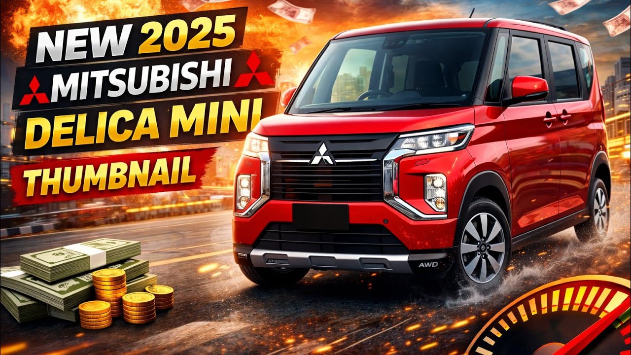 New Mitsubishi Delica Mini 2025 – Compact Size, Massive Style